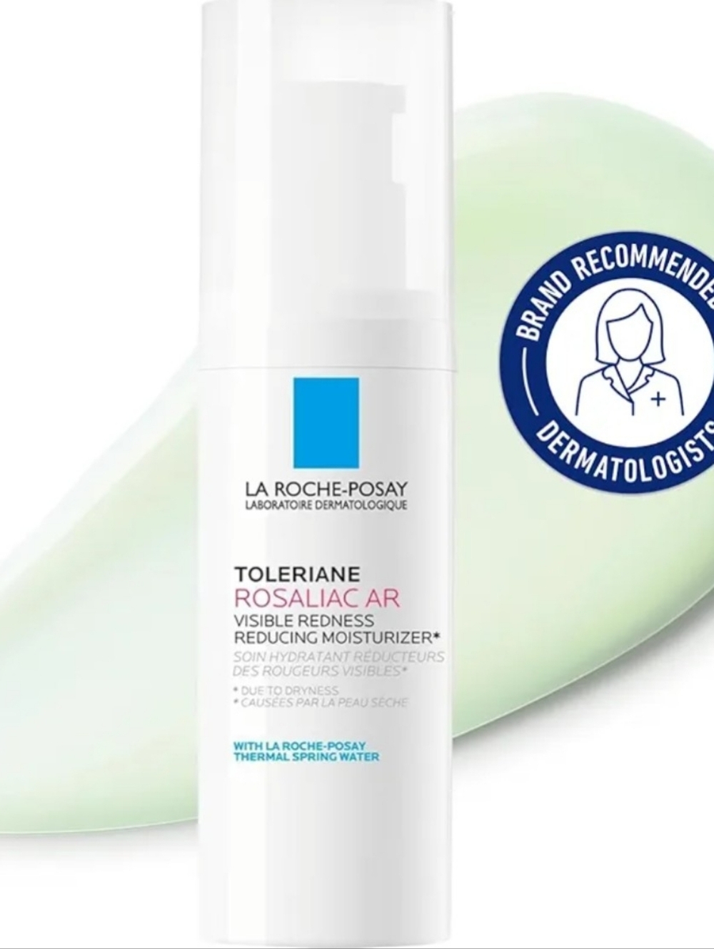 La Roche-Posay Toleriane Rosaliac AR Redness-Reducing Moisturizer - Green Tint